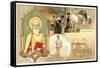 St Isidore, Patron Saint of Farmers and Day Labourers-null-Framed Stretched Canvas