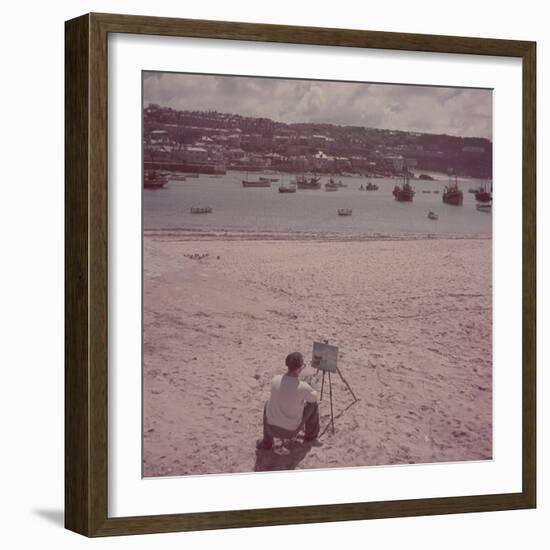 St. Ives Artists' Colony, Cornwall, England-Mark Kauffman-Framed Photographic Print