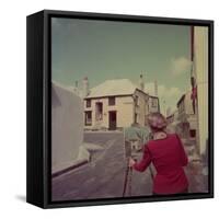 St. Ives Artists' Colony, Cornwall, England-Mark Kauffman-Framed Stretched Canvas