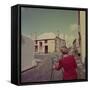 St. Ives Artists' Colony, Cornwall, England-Mark Kauffman-Framed Stretched Canvas
