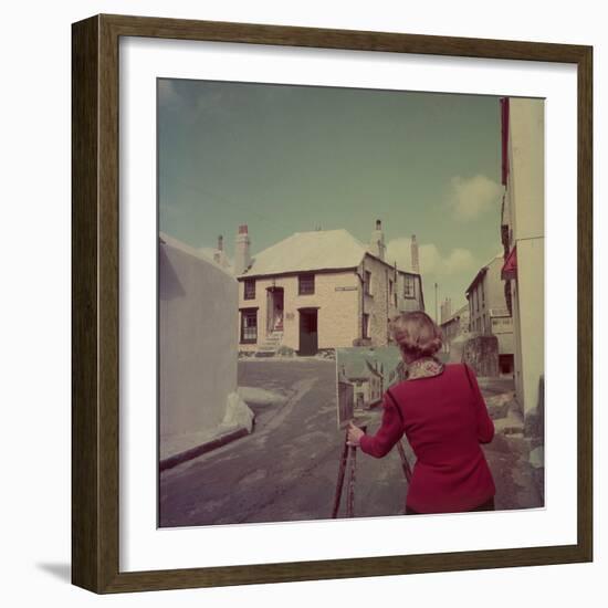 St. Ives Artists' Colony, Cornwall, England-Mark Kauffman-Framed Photographic Print