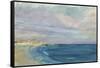St. Ives Bay, 1997 (W/C on Paper)-Patricia Espir-Framed Stretched Canvas