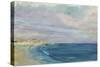 St. Ives Bay, 1997 (W/C on Paper)-Patricia Espir-Stretched Canvas