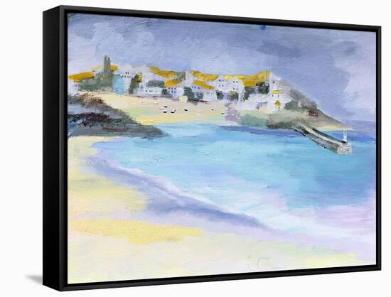 St. Ives, Cornwall, 2005-Sophia Elliot-Framed Stretched Canvas