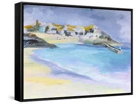 St. Ives, Cornwall, 2005-Sophia Elliot-Framed Stretched Canvas