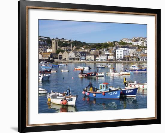 St. Ives, Cornwall, England, United Kingdom, Europe-Jeremy Lightfoot-Framed Photographic Print