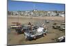 St Ives Harbour at Low Tide, Cornwall-Peter Thompson-Mounted Photographic Print