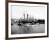 St Ives Harbour, C.1880-99-null-Framed Photographic Print