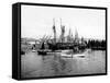 St Ives Harbour, C.1880-99-null-Framed Stretched Canvas