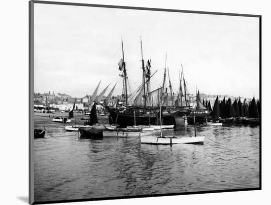 St Ives Harbour, C.1880-99-null-Mounted Photographic Print