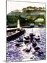 St. Ives Harbour, High Tide-Felicity House-Mounted Giclee Print