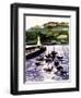 St. Ives Harbour, High Tide-Felicity House-Framed Giclee Print