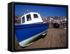 St. Ives in Cornwall-null-Framed Stretched Canvas