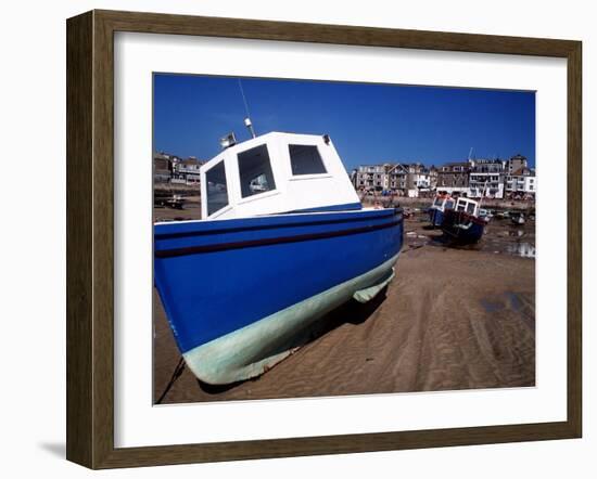 St. Ives in Cornwall-null-Framed Premium Photographic Print