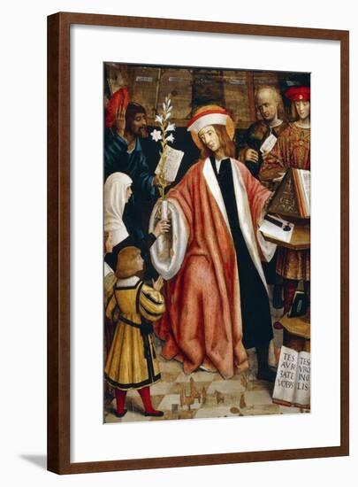 St. Ives, Lawyer Dedicated to Defending Poor and Persecuted-null-Framed Giclee Print