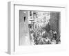 St Ives Street Procession-null-Framed Giclee Print