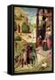 St.James and the Magician-Hieronymus Bosch-Framed Stretched Canvas