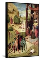 St.James and the Magician-Hieronymus Bosch-Framed Stretched Canvas