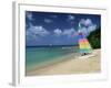 St. James Beach, Barbados, West Indies, Caribbean, Central America-John Miller-Framed Photographic Print