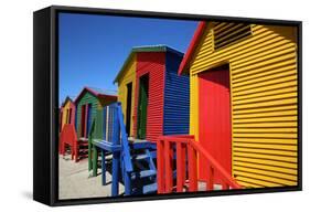 St James Beach. Cape Town-benshots-Framed Stretched Canvas