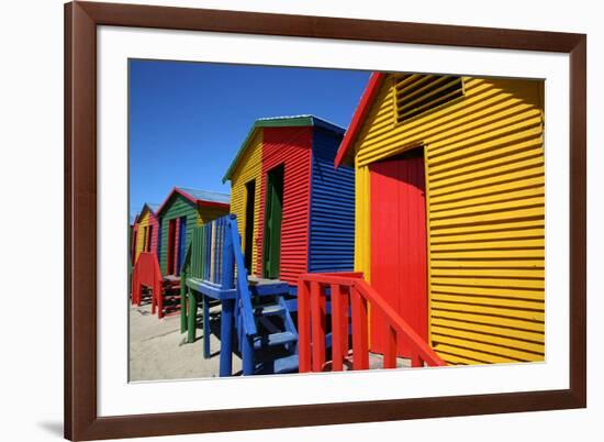 St James Beach. Cape Town-benshots-Framed Photographic Print