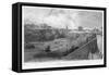 St James Cemetery, Liverpool, Looking North, 19th Century-Thomas Mann Baynes-Framed Stretched Canvas