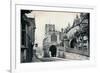 St James' Church over West Gate, Warwick, Warwickshire, 1929-BC Clayton-Framed Photographic Print