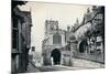 St James' Church over West Gate, Warwick, Warwickshire, 1929-BC Clayton-Mounted Photographic Print