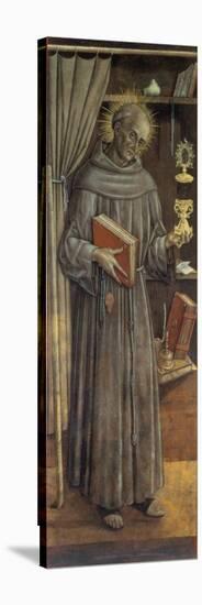 St. James Della Marca-Vittore Crivelli-Stretched Canvas