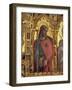 St. James, Detail from the San Martino Polyptych-Carlo Crivelli-Framed Giclee Print