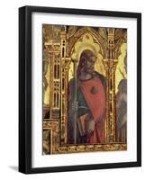 St. James, Detail from the San Martino Polyptych-Carlo Crivelli-Framed Giclee Print