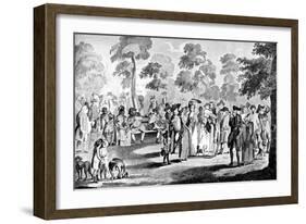 St James Park, 1783-Henry William Bunbury-Framed Giclee Print