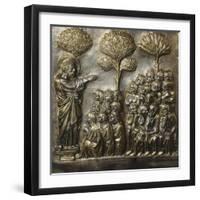 St James Preaching, Panel on Frontal of Altar of St James-Andrea Di Jacopo D'Ognabene-Framed Giclee Print