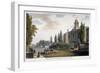 St James's Chapel and Tottenham Court Turnpike, St Pancras, London, 1812-null-Framed Giclee Print