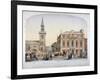 St James's Church, Piccadilly and the New Vestry Hall, London, C1856-Robert Dudley-Framed Giclee Print