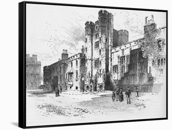 'St. James's Palace', 1886-Unknown-Framed Stretched Canvas