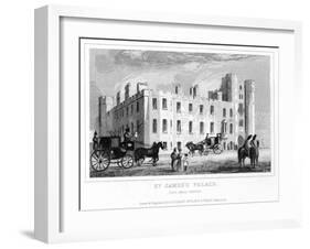 St James's Palace, Pall Mall, Westminster, London-null-Framed Giclee Print