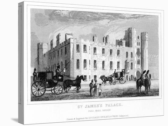 St James's Palace, Pall Mall, Westminster, London-null-Stretched Canvas