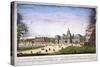 St James's Park and Horse Guards, Westminster, London, 1752-T Loveday-Stretched Canvas