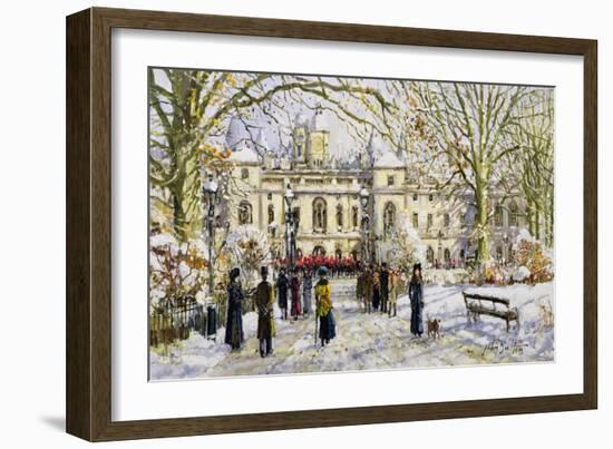 St. James's Park and the Horse Guards-John Sutton-Framed Giclee Print
