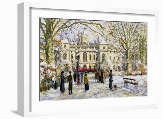 St. James's Park and the Horse Guards-John Sutton-Framed Giclee Print