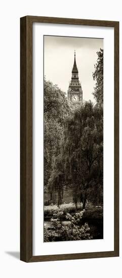 St James's Park Lake and the Millennium Wheel - London - England - United Kingdom - Door Poster-Philippe Hugonnard-Framed Photographic Print