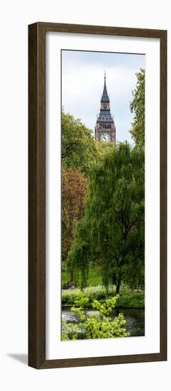 St James's Park Lake and the Millennium Wheel - London - England - United Kingdom - Door Poster-Philippe Hugonnard-Framed Photographic Print