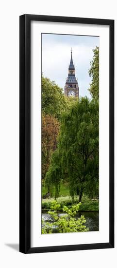 St James's Park Lake and the Millennium Wheel - London - England - United Kingdom - Door Poster-Philippe Hugonnard-Framed Photographic Print