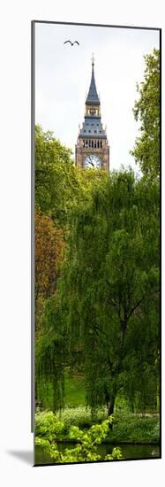 St James's Park Lake and the Millennium Wheel - London - England - United Kingdom - Door Poster-Philippe Hugonnard-Mounted Photographic Print