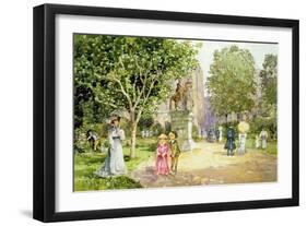 St James's Park, London-John Sutton-Framed Giclee Print