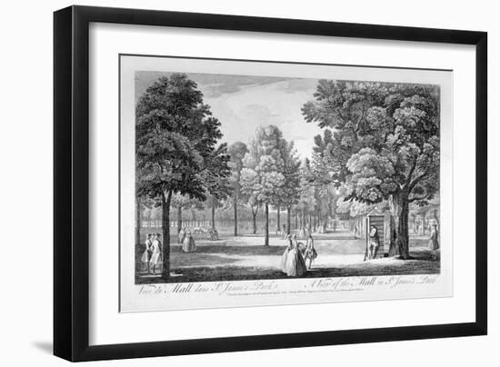 St James's Park, Westminster, London, 1745-William Henry Toms-Framed Giclee Print