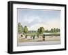 St James's Park, Westminster, London, 1809-Heinrich Schutz-Framed Giclee Print