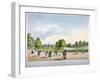 St James's Park, Westminster, London, 1809-Heinrich Schutz-Framed Giclee Print