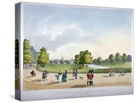 St James's Park, Westminster, London, 1809-Heinrich Schutz-Stretched Canvas